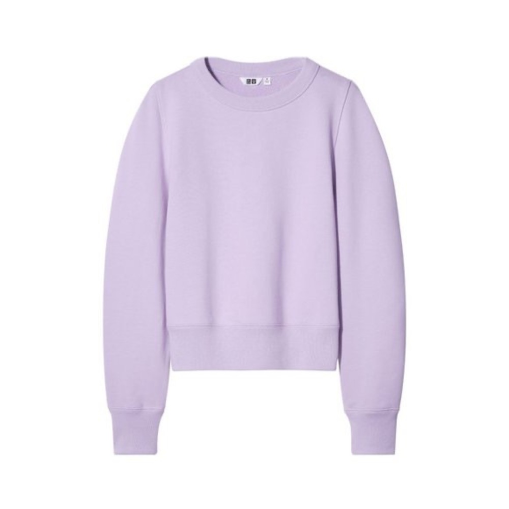 Uniqlo Women's Lavender Crew Neck Sweater